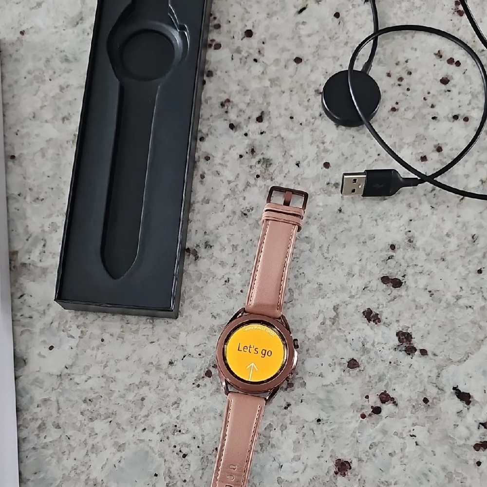 Samsung Rose Gold Smartwatch